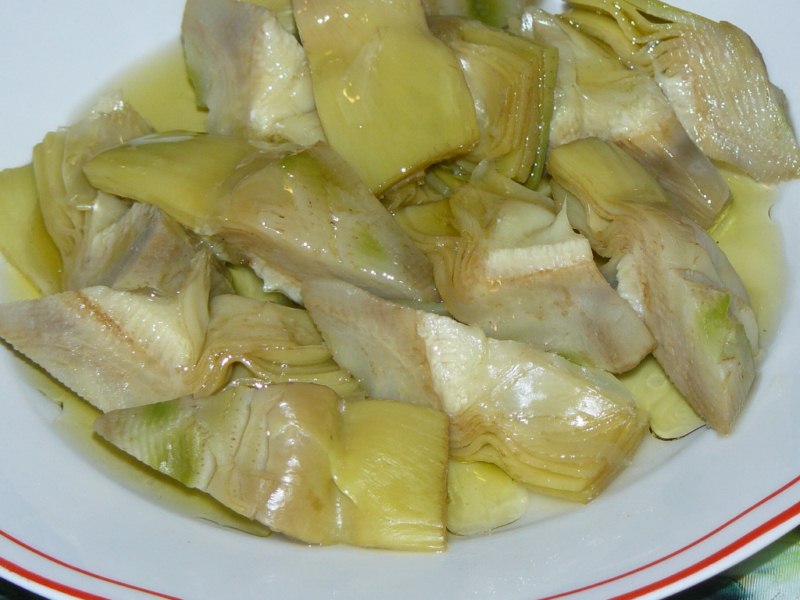 carciofi all'olio